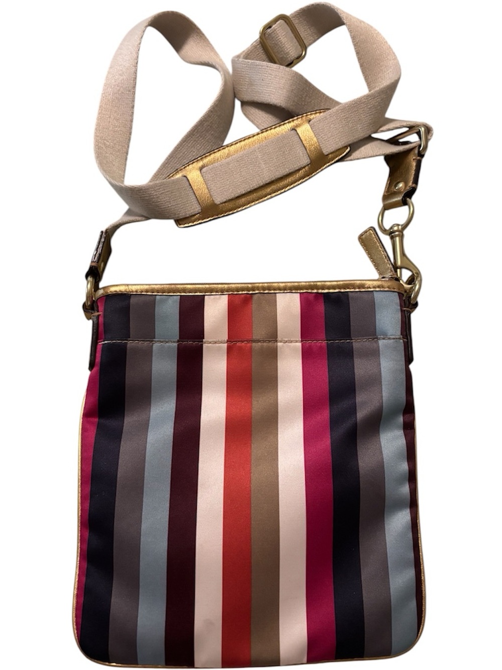 Coach Julia legacy stripe swingpack crossbody - Picture 2 of 9